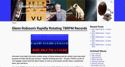 Desktop Screenshot of glennrobison.com